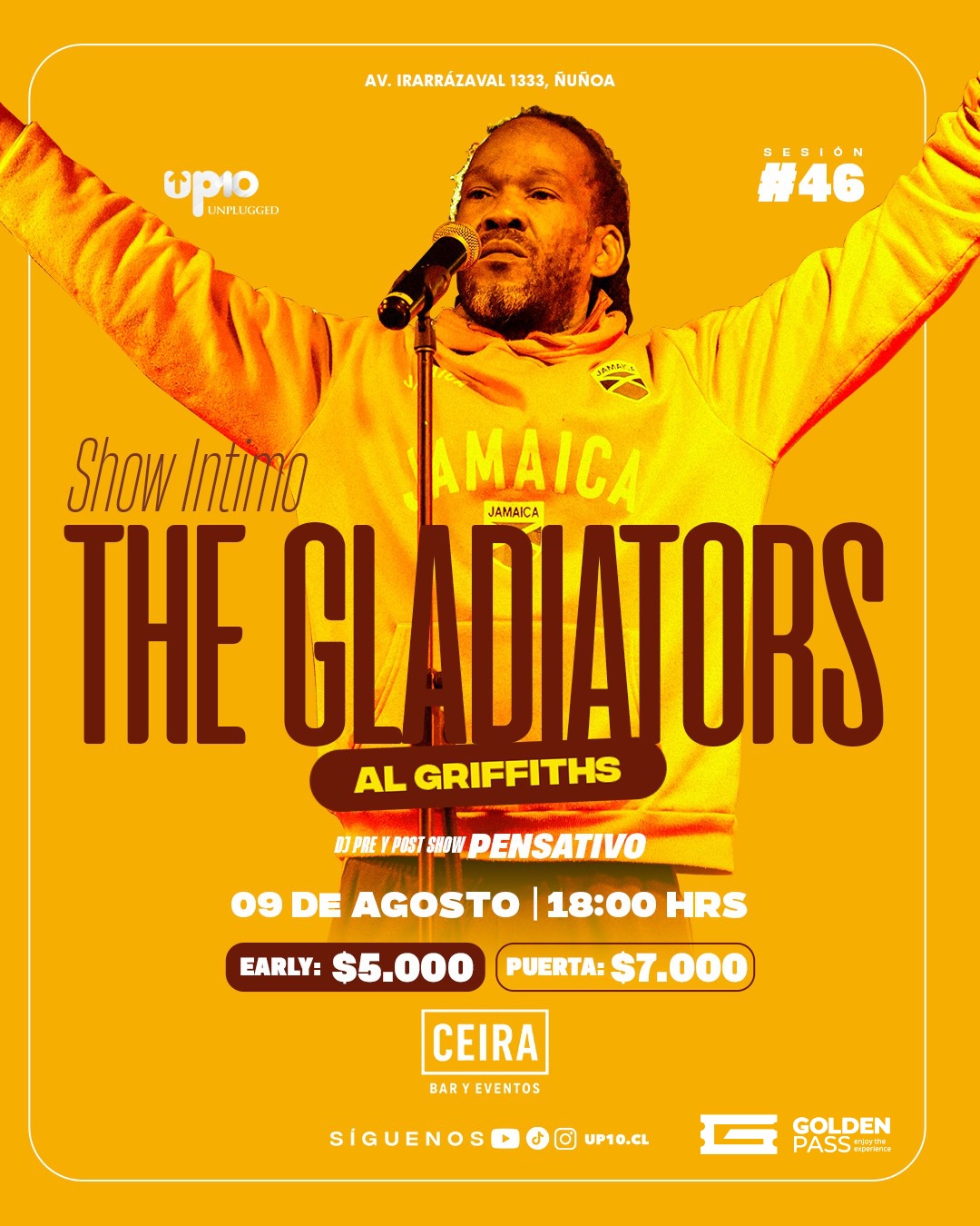 The Gladiators 9 de Agosto 2 The Gladiators 9 de Agosto 2