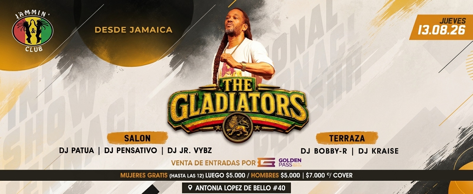 the gladiators banner