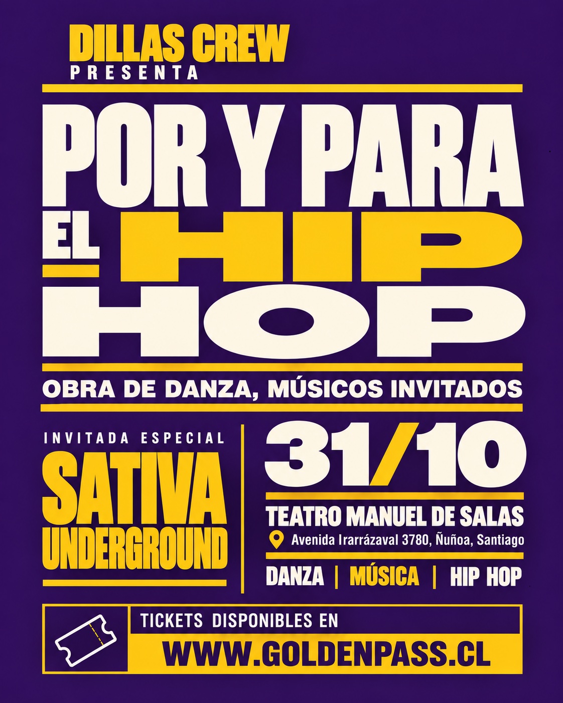 Afiche Hip-Hop Dillas Crew_2