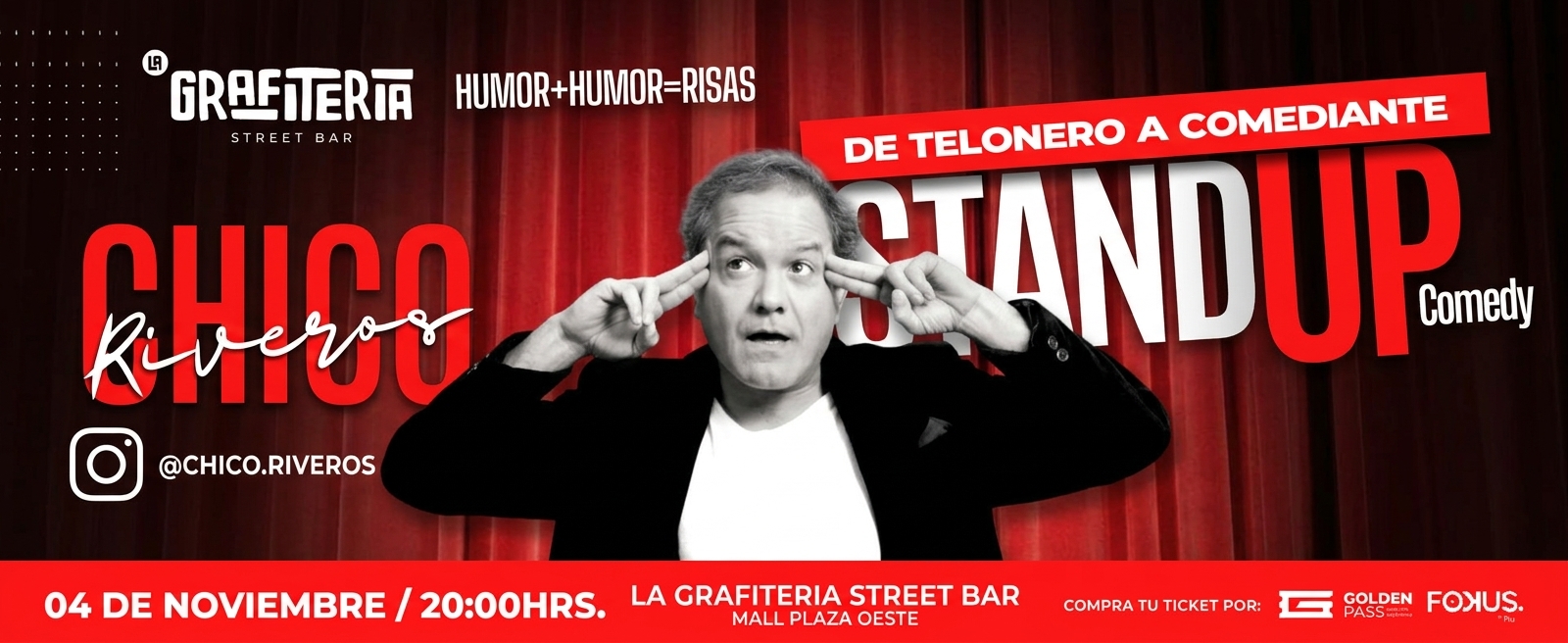 CHICO RIVEROS BANNER