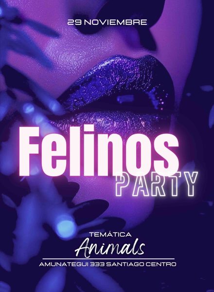 Flyer anuncio preventa fiesta moderno neón blanco dorado